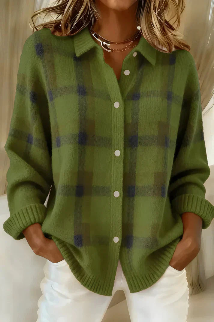 Alexandra™ | Élégant Cardigan Long