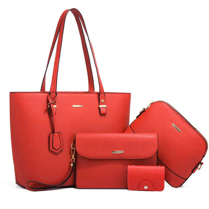 Ashby | Ensemble de Sacs à Main et à Bandoulière en Cuir Polyvalent de 3 Pièces