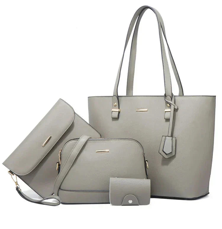 Ashby | Ensemble de Sacs à Main et à Bandoulière en Cuir Polyvalent de 3 Pièces