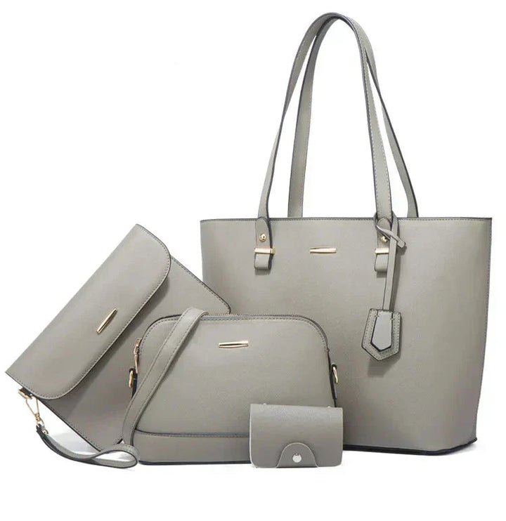 Ashby | Ensemble de Sacs à Main et à Bandoulière en Cuir Polyvalent de 3 Pièces