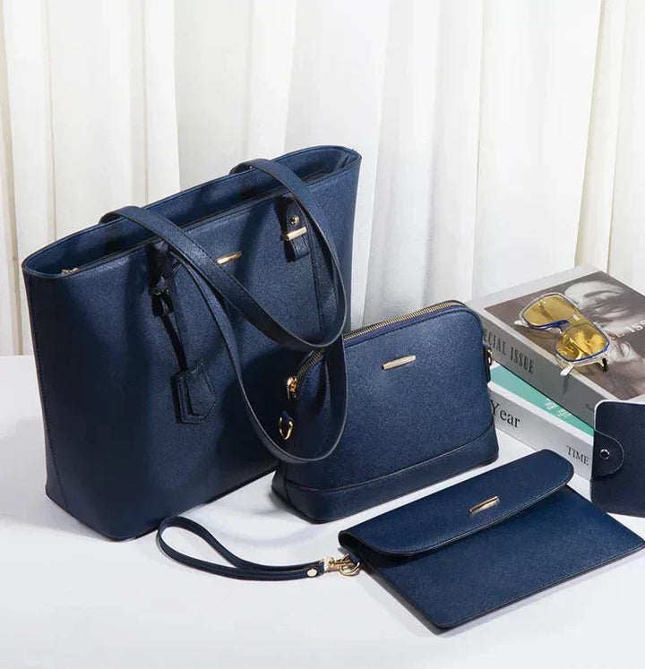 Ashby | Ensemble de Sacs à Main et à Bandoulière en Cuir Polyvalent de 3 Pièces