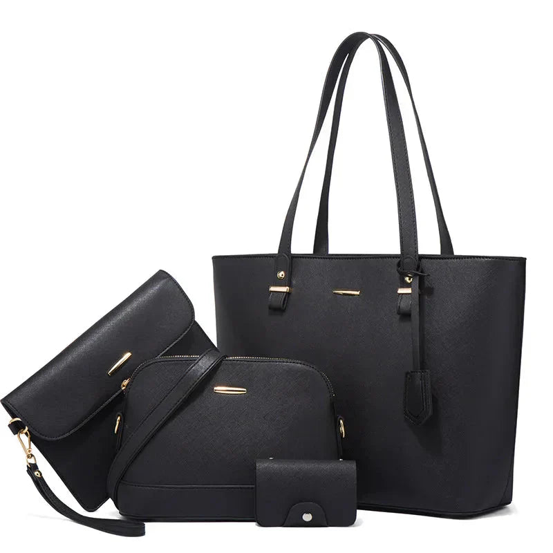 Ashby | Ensemble de Sacs à Main et à Bandoulière en Cuir Polyvalent de 3 Pièces