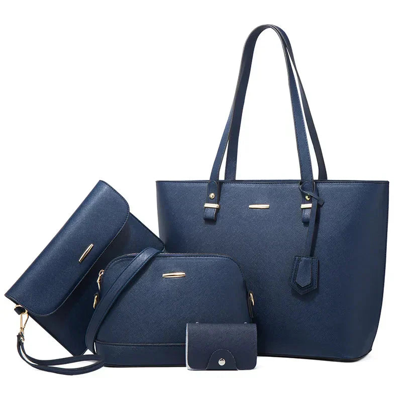 Ashby | Ensemble de Sacs à Main et à Bandoulière en Cuir Polyvalent de 3 Pièces