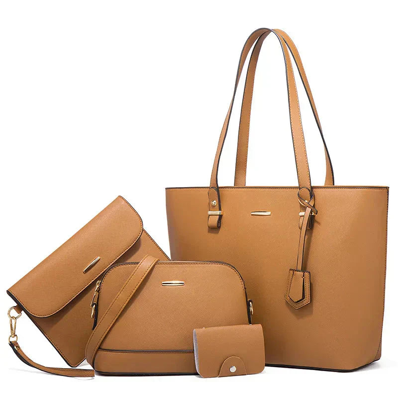 Ashby | Ensemble de Sacs à Main et à Bandoulière en Cuir Polyvalent de 3 Pièces