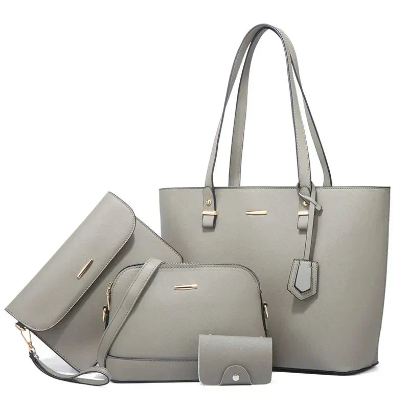 Ashby | Ensemble de Sacs à Main et à Bandoulière en Cuir Polyvalent de 3 Pièces