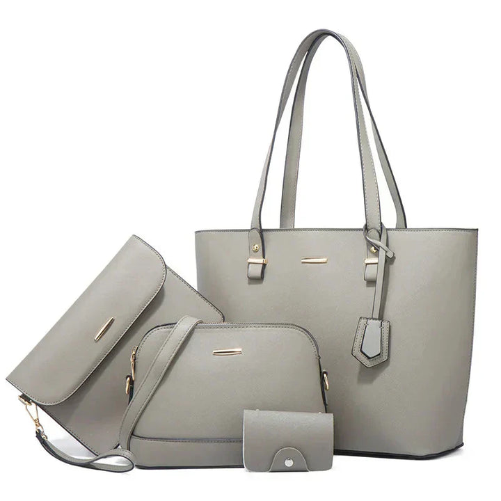 Ashby | Ensemble de Sacs à Main et à Bandoulière en Cuir Polyvalent de 3 Pièces