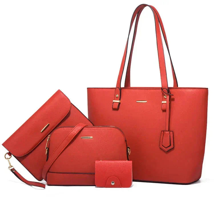 Ashby | Ensemble de Sacs à Main et à Bandoulière en Cuir Polyvalent de 3 Pièces