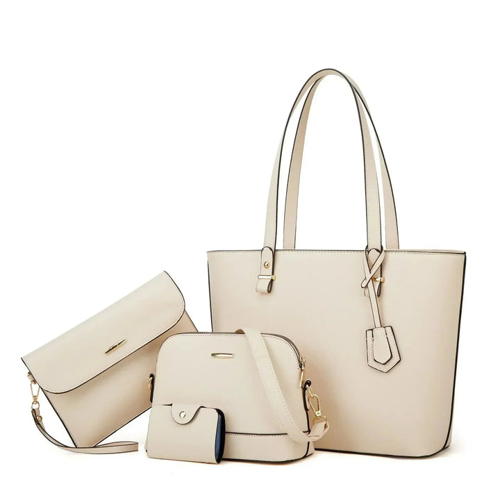 Ashby | Ensemble de Sacs à Main et à Bandoulière en Cuir Polyvalent de 3 Pièces