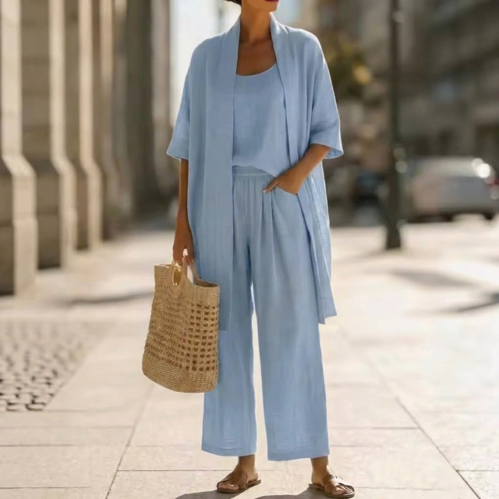 Abigail | Ensemble Élégant en Trois Pièces