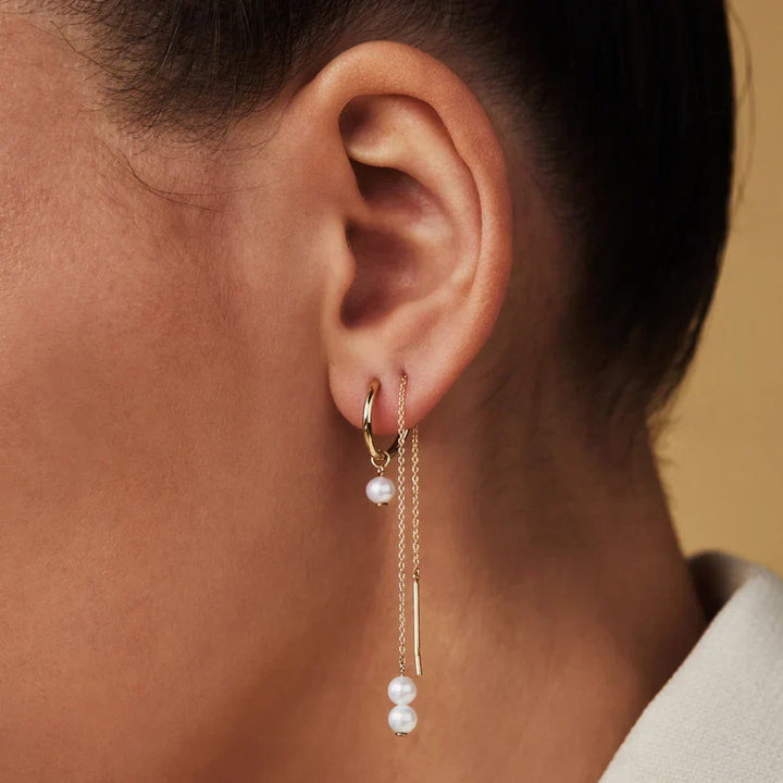 Boucles d'oreilles Delia Crest | Or