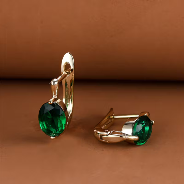 Boucles d'oreilles Oval Glow