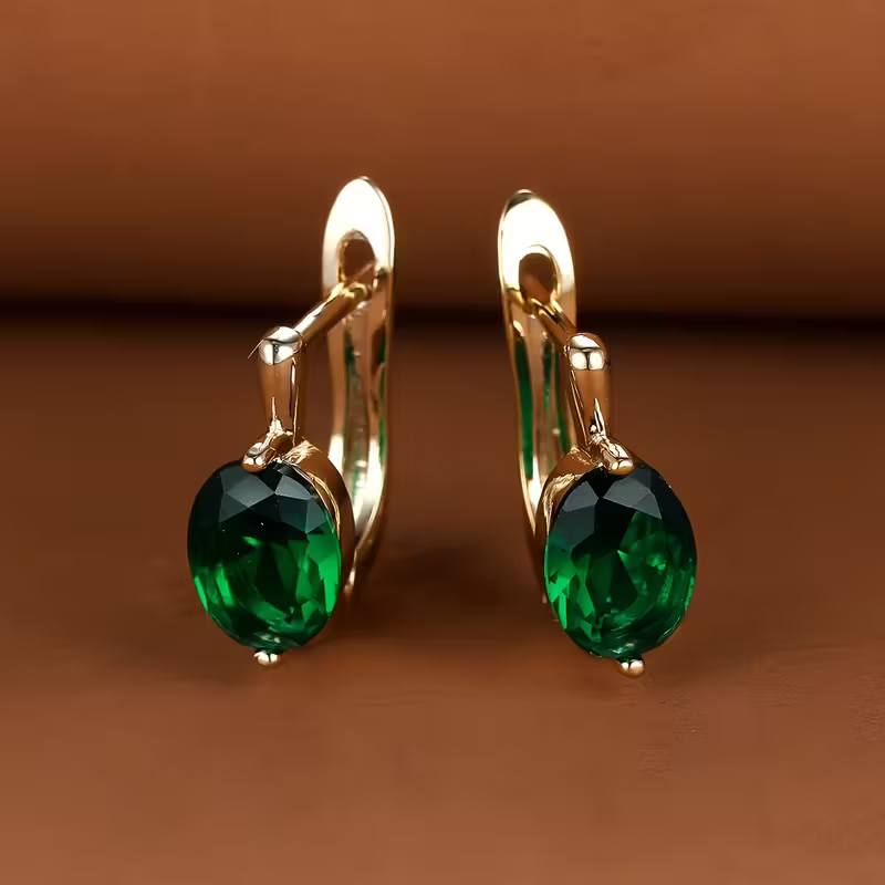 Boucles d'oreilles Oval Glow