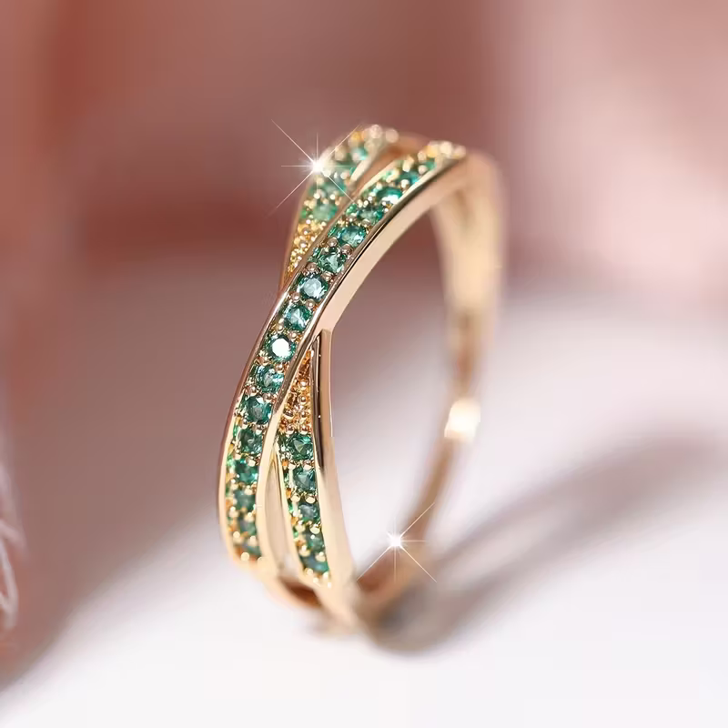 Bague CrissCross Crépuscule