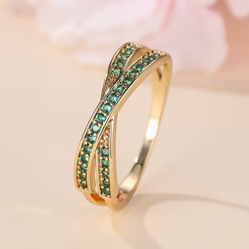 Bague CrissCross Crépuscule