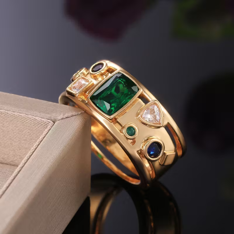 Bague Mosaïque