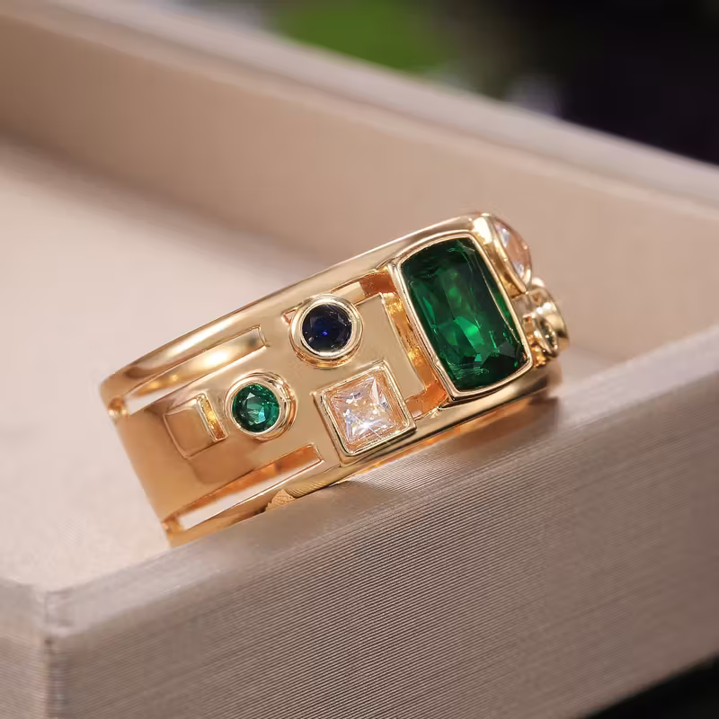 Bague Mosaïque