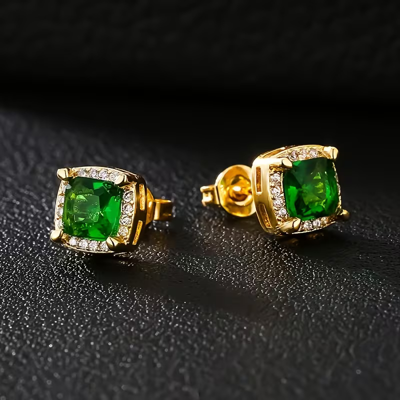 Boucles d'oreilles Stud Halo