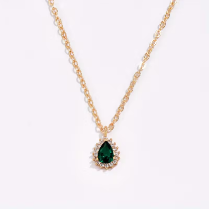 Collier de Rosée Émeraude