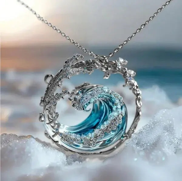 Collier avec pendentif “Promesse de l’Océan”