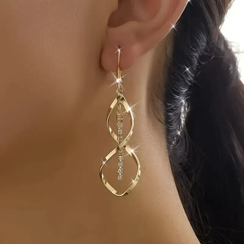 Boucles d'oreilles Spiral Sunbeam | Or