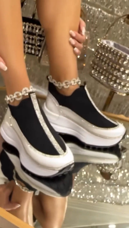 Glittera - Baskets Brillantes et Sophistiquées