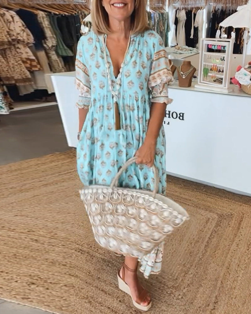 Zandra / Robe de printemps éclatante