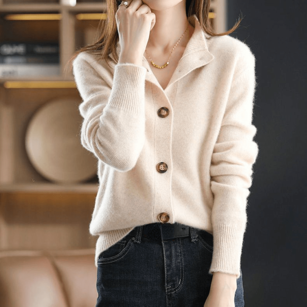 Anny | Cardigan en Cachemire Luxueux