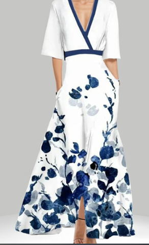 Yssa - Robe Florale Élégante
