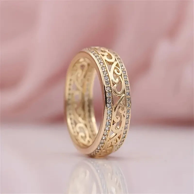 Bague avec une Fleur en Or Antique | Or