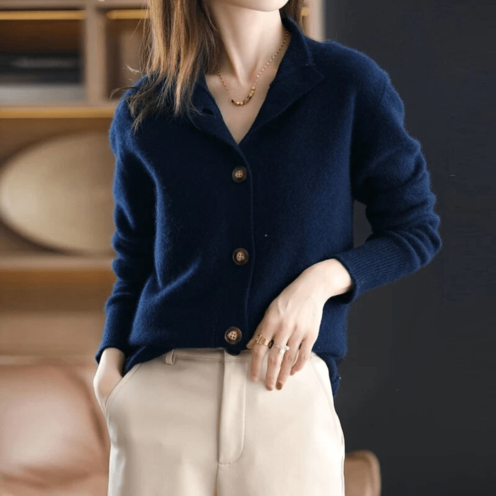 Anita - Cardigan en Cachemire