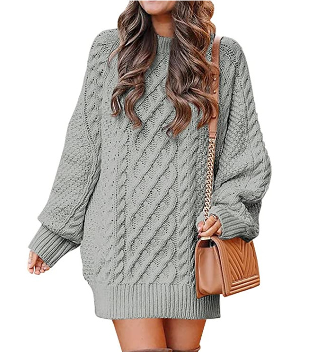 Chloé – Robe en Tricot Torsadé