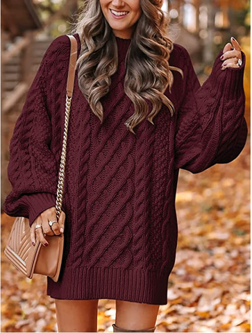 Chloé – Robe en Tricot Torsadé