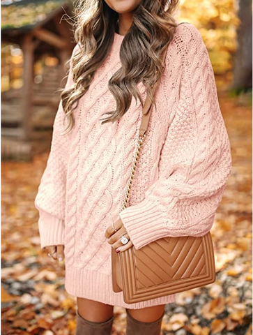 Chloé – Robe en Tricot Torsadé