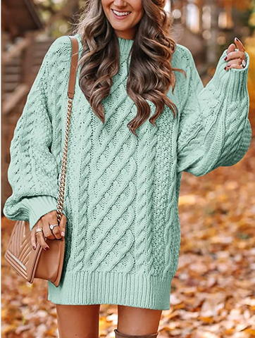 Chloé – Robe en Tricot Torsadé