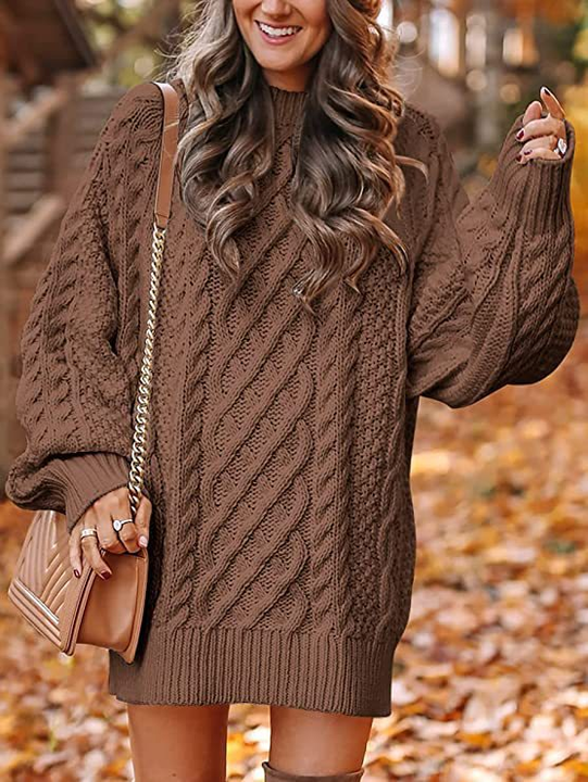 Chloé – Robe en Tricot Torsadé