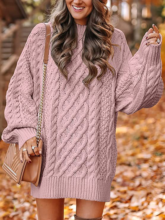 Chloé – Robe en Tricot Torsadé