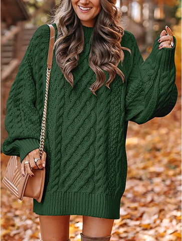 Chloé – Robe en Tricot Torsadé