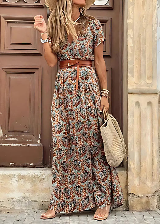 Vera - Élégant Robe Maxi Bohémien