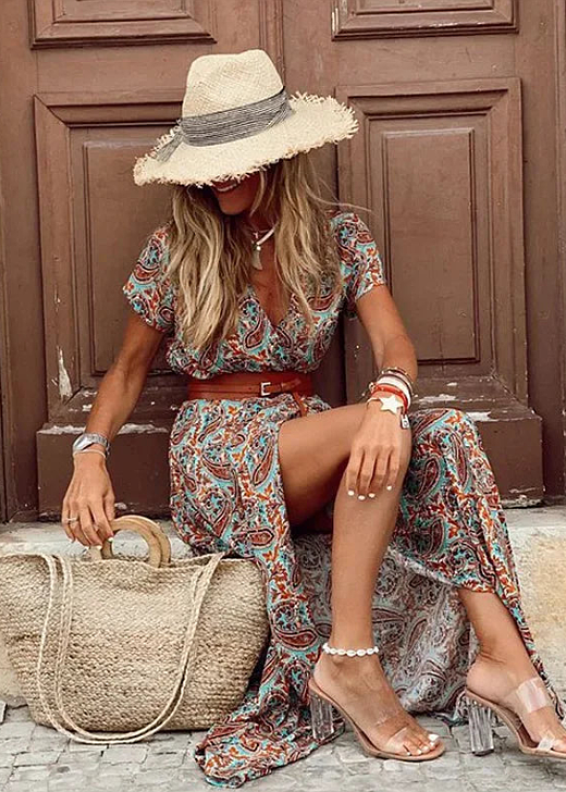 Vera - Élégant Robe Maxi Bohémien