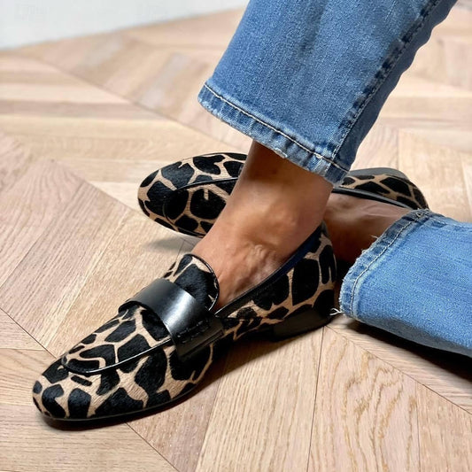 Katherina - Mocassins élégants avec détail noir pour femmes