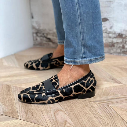 Katherina - Mocassins élégants avec détail noir pour femmes