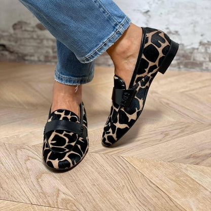 Katherina - Mocassins élégants avec détail noir pour femmes