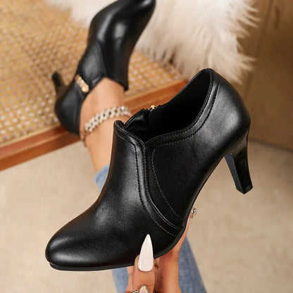 Isaura - Bottes Élégantes en Cuir