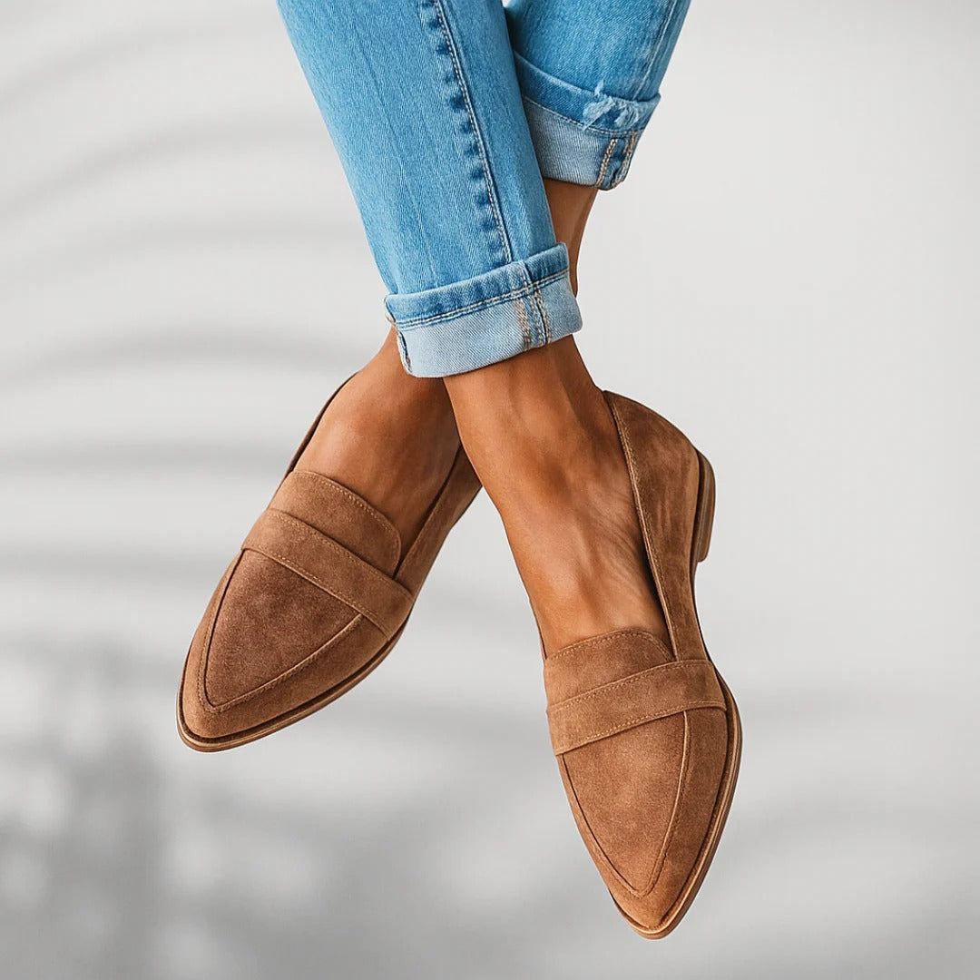 Annalise - Mocassins décontractés à bout pointu pour femme