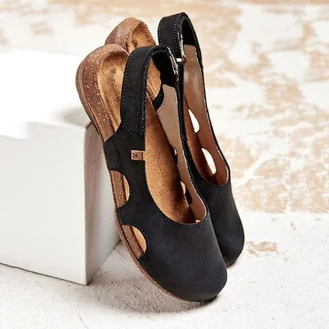 Chiara - Ballerines en Suède Douce