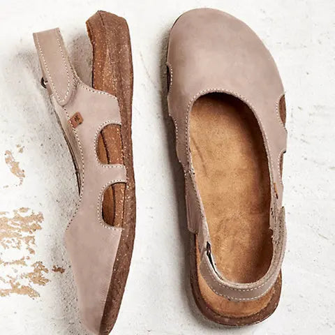 Chiara - Ballerines en Suède Douce