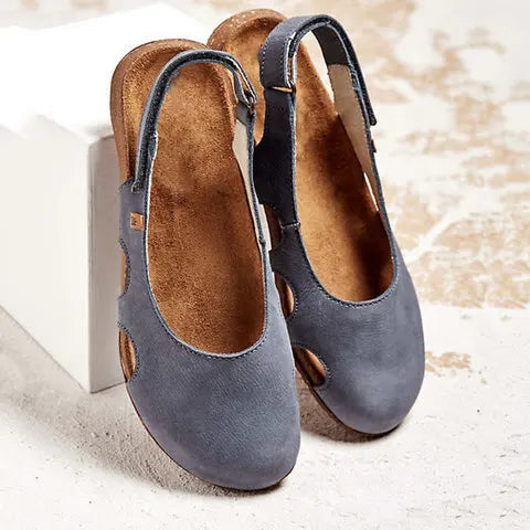 Chiara - Ballerines en Suède Douce