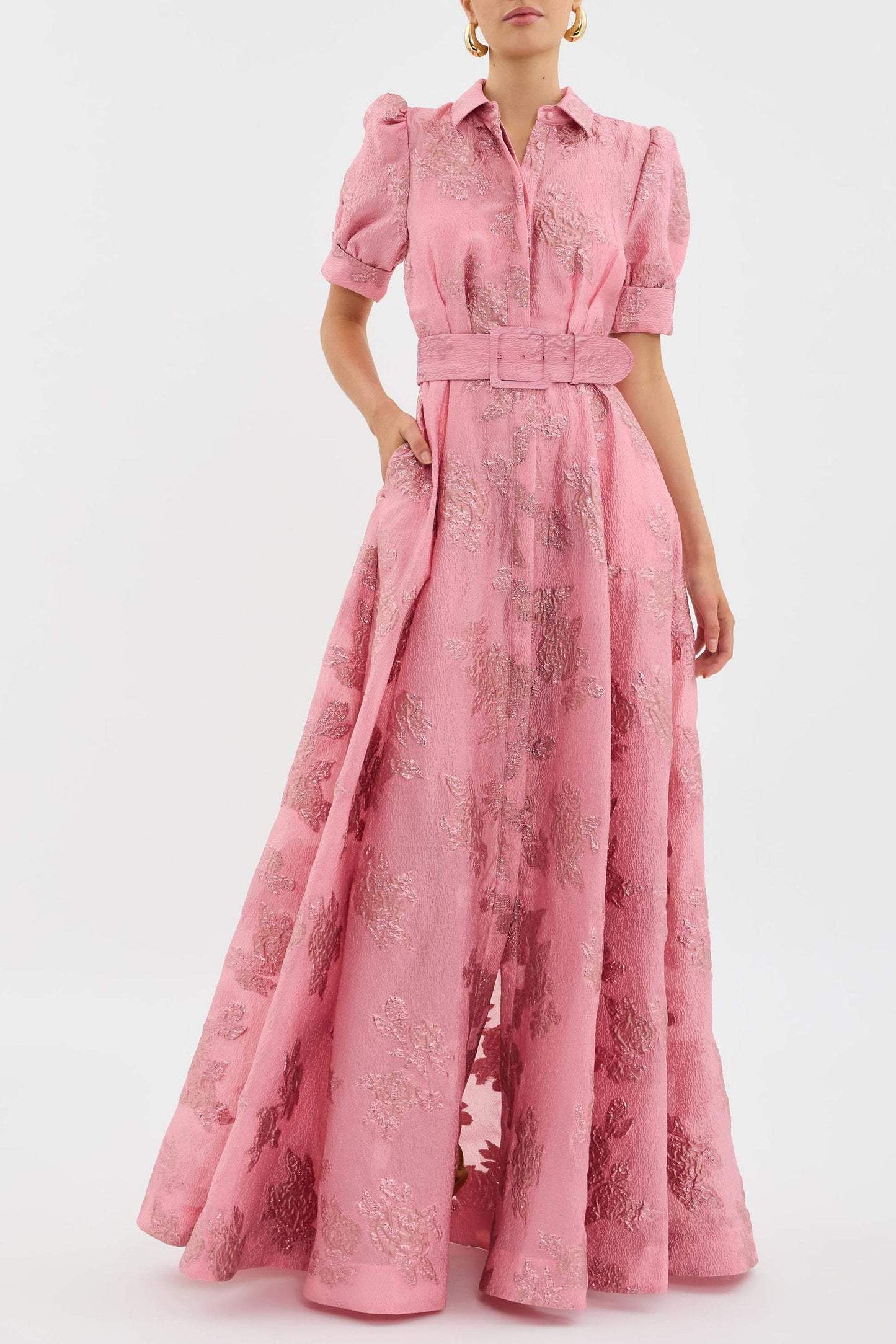 Anabella™ | Robe à Manches Bouffantes Courtes