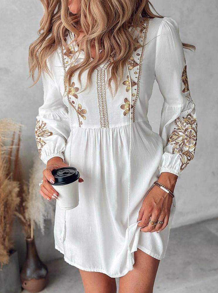 Velissa - Robe Midi Boho pour Femmes