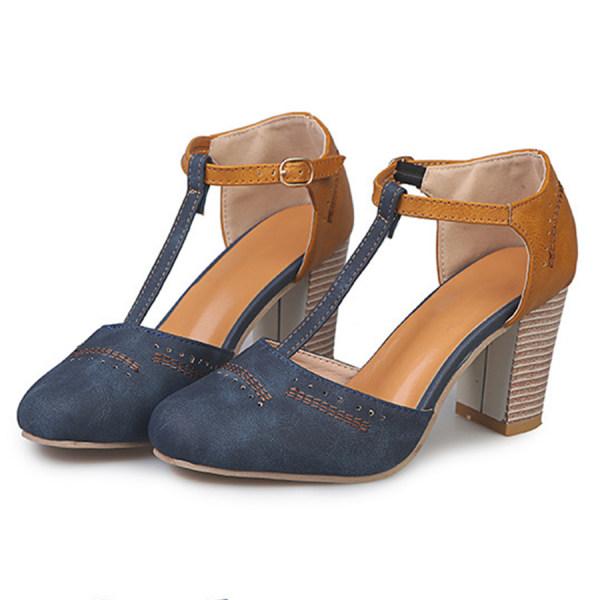 Clarina - Chaussures à talon bloc élégantes